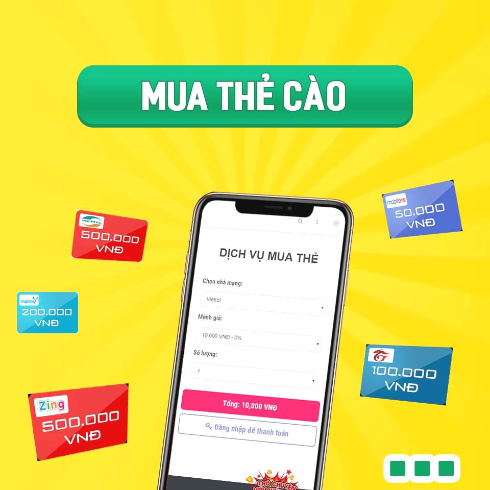 Mua thẻ cào