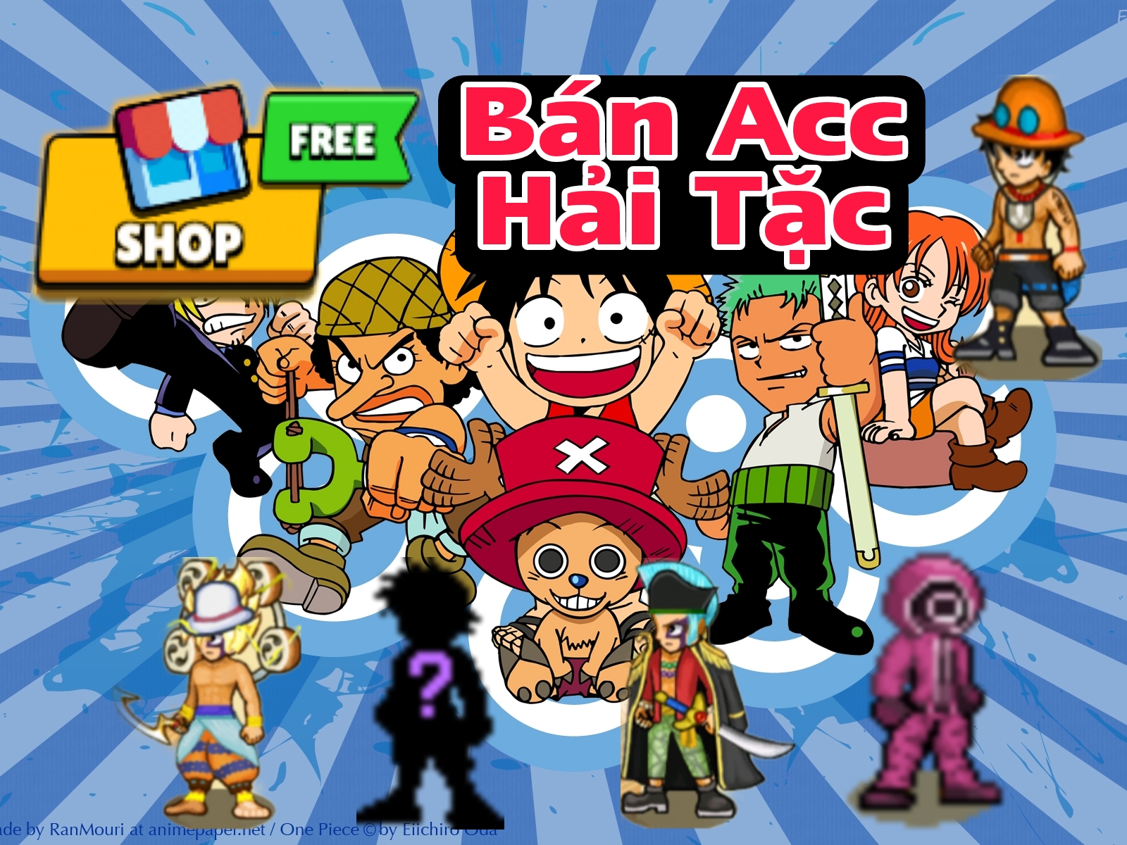 Hải Tặc Tí Hon dưới 100k